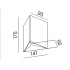 GRAPH LED M930 kinkiet biały struktura    26511-M930-D9-00-13